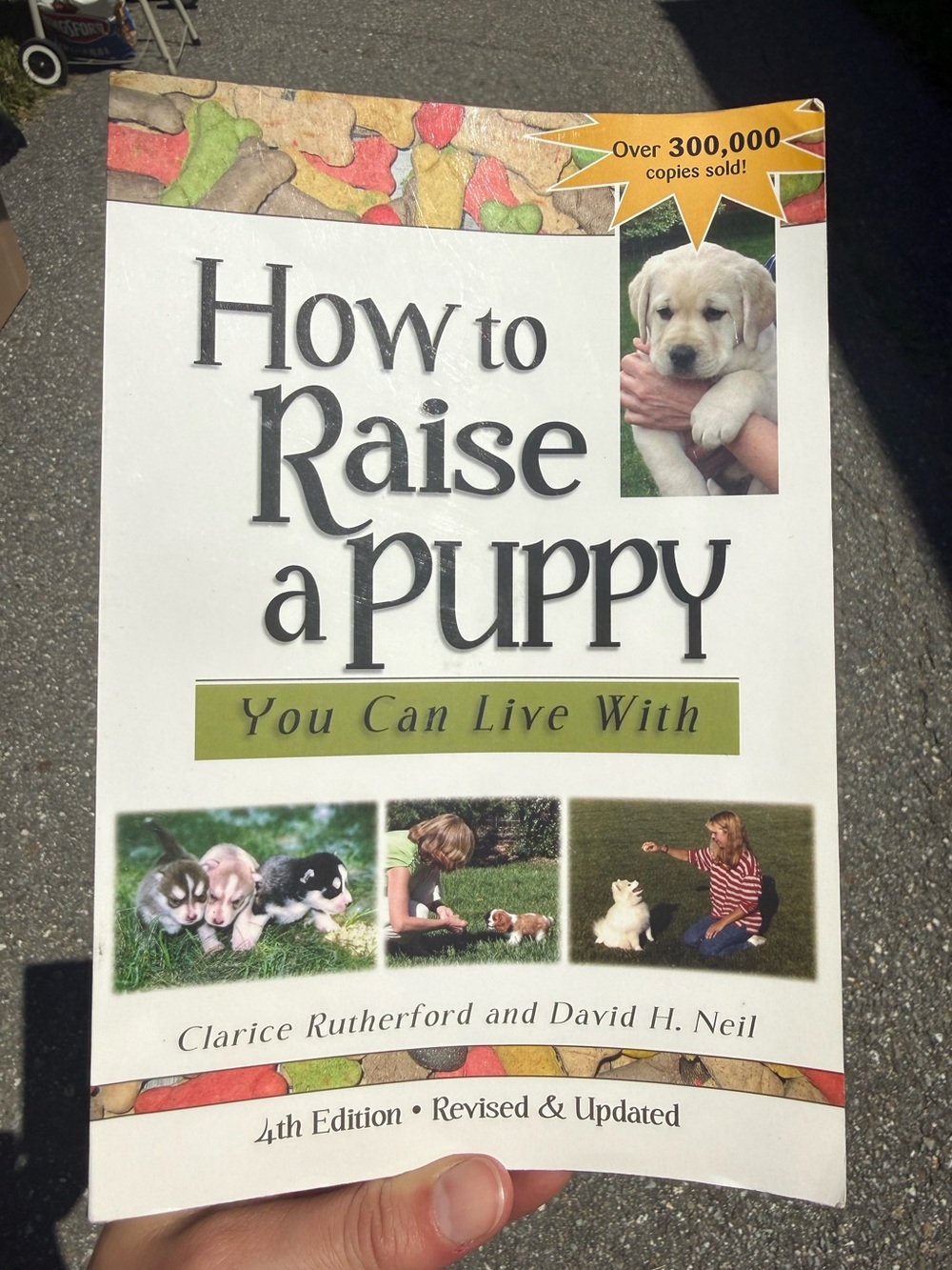 How to Raise a Puppy book
